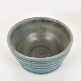 Ringed Texture Blue Bowl | Bunnyfoot Pottery