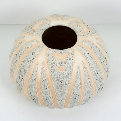 Moon Textured Orb Shaped Vase | Danny Aguirre