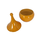 Teardrop Jars in Harvest Orange