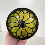 Small Sunflower Butterfly Carved Bowl | Cindy Walker Davidson