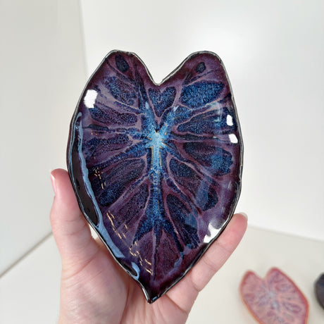 Small Leaf Impression Dishes | Cindy Walker Davidson