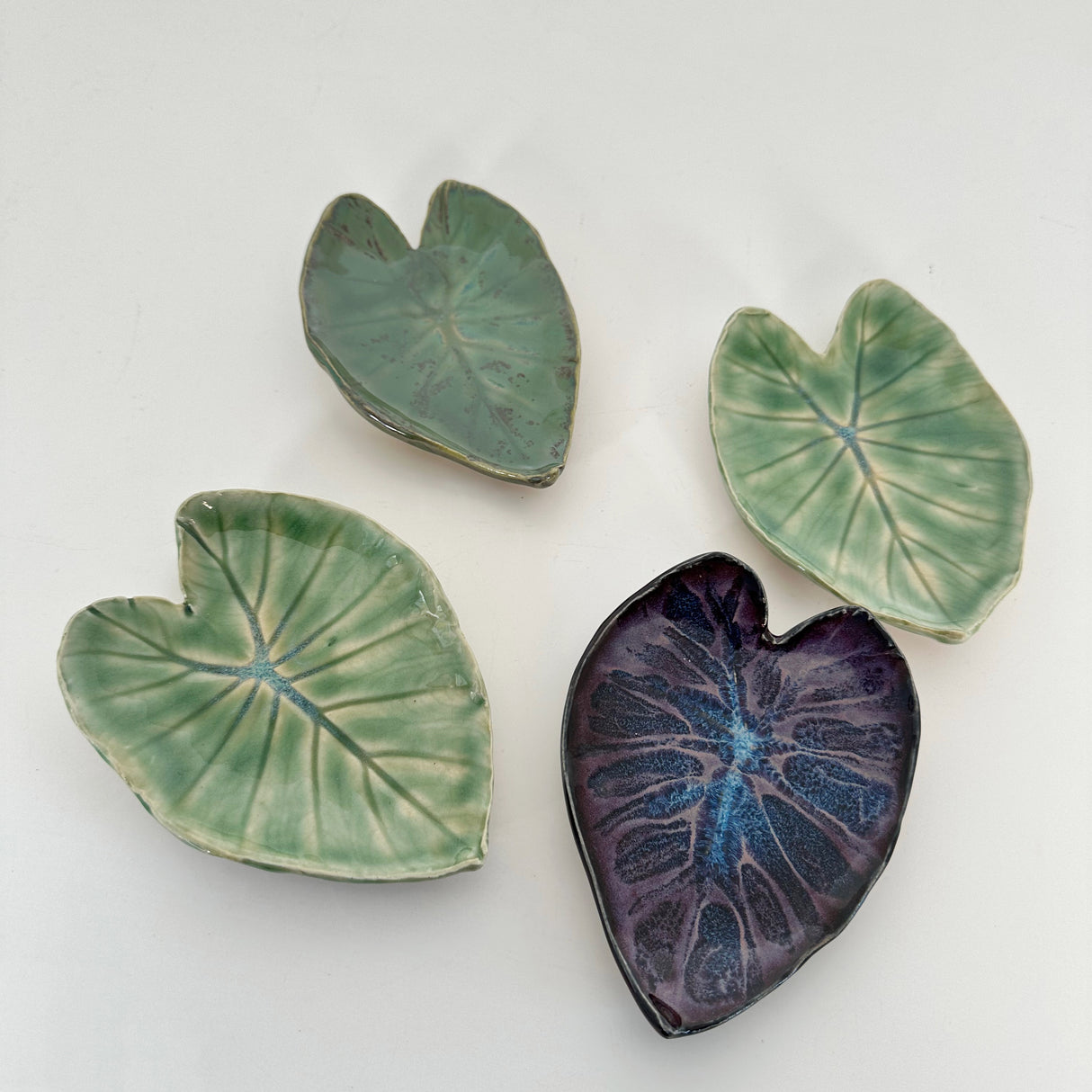 Leaf Impression Dishes | Cindy Walker Davidson