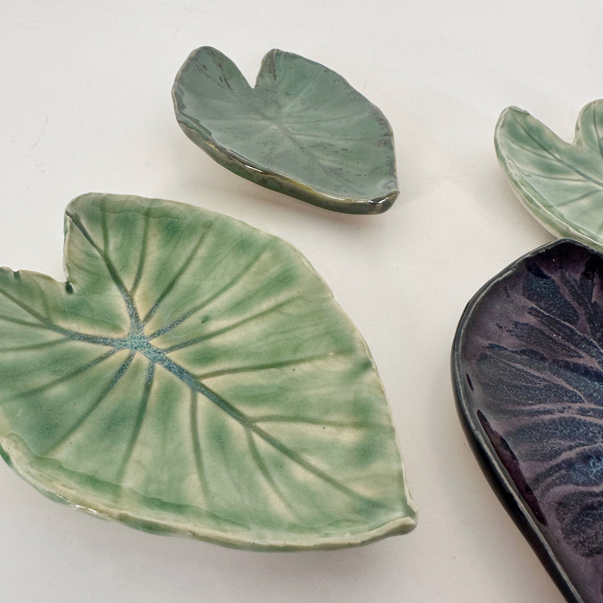 Leaf Impression Dishes | Cindy Walker Davidson