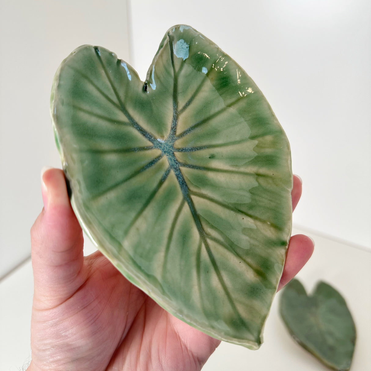 Leaf Impression Dishes | Cindy Walker Davidson