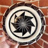 Dark Blue Carved Bowl | Cindy Walker Davidson