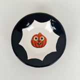 Halloween Pumpkin Black Scalloped Mini Dishes | Jessica Walker