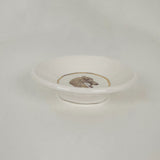 White Dish Featuring Vintage White Horse Artwork | Jessica Walker