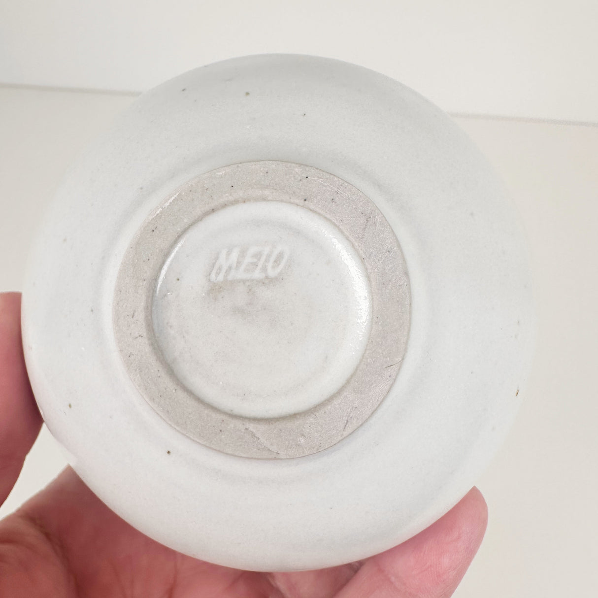 Icy White and Gray Bud Vase | Amy Sanders de Melo