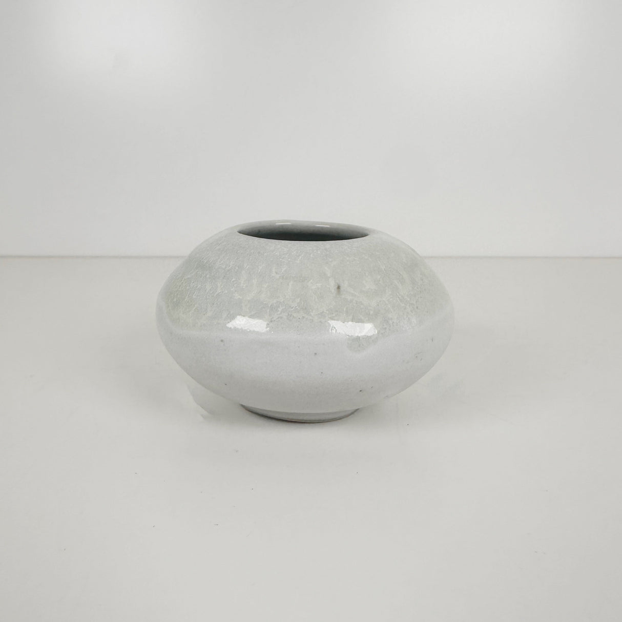 Icy White and Gray Bud Vase | Amy Sanders de Melo