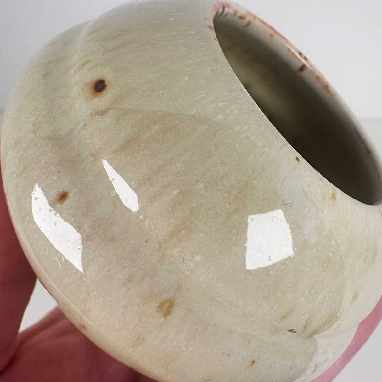 Creamy Yellow & White Bud Vase | Amy Sanders de Melo