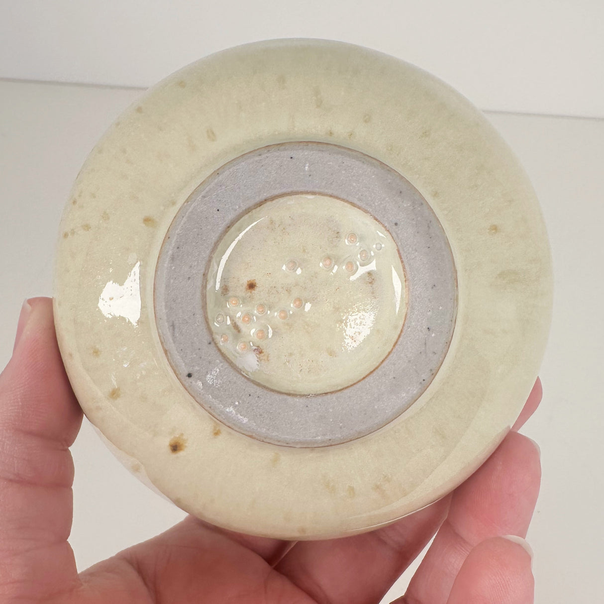 Creamy Yellow & White Bud Vase | Amy Sanders de Melo