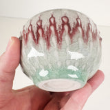 Crackle Red & White Bowl | Amy Sanders de Melo