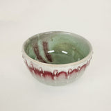 Crackle Red & White Bowl | Amy Sanders de Melo