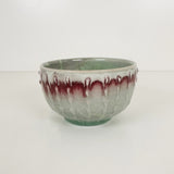 Crackle Red & White Bowl | Amy Sanders de Melo