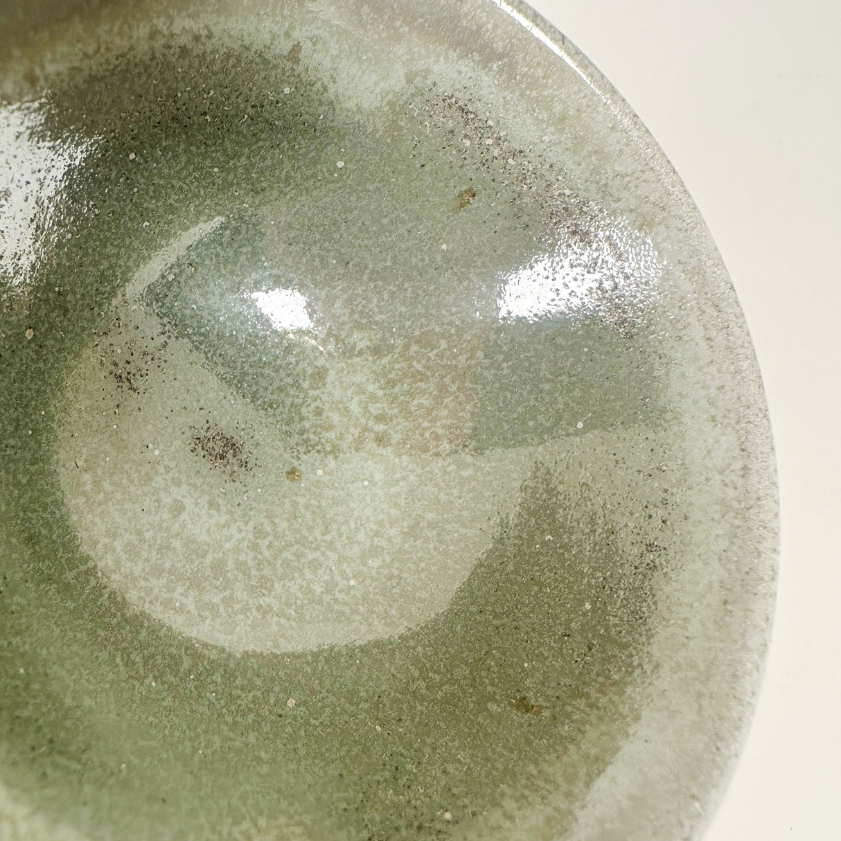 Red Haze Textured Shallow Bowl | Amy Sanders de Melo