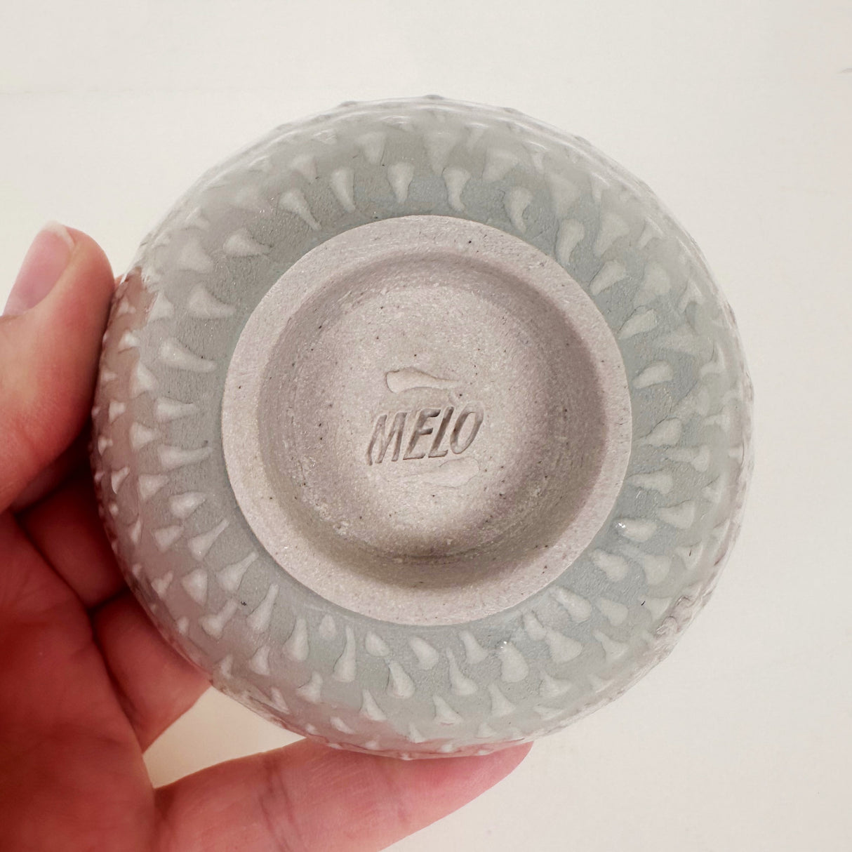 Red Haze Textured Shallow Bowl | Amy Sanders de Melo