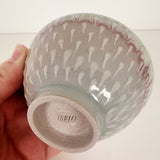 Red Haze Textured Shallow Bowl | Amy Sanders de Melo