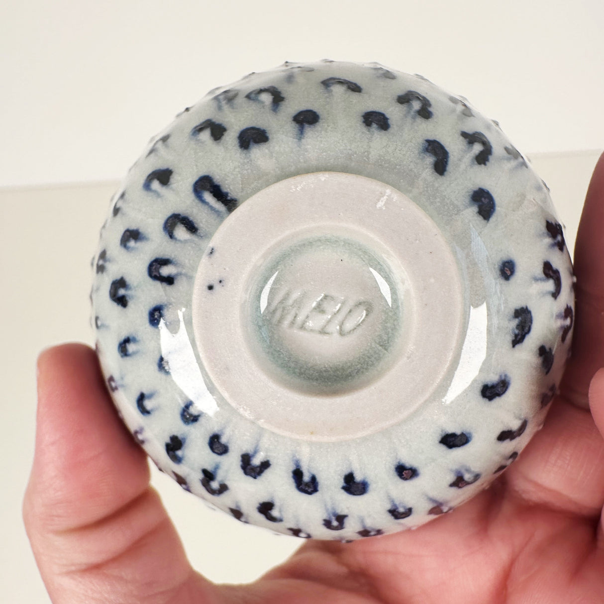 Blue Spotted Bowl | Amy Sanders de Melo
