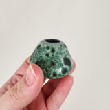 Peacock Green Mini Stoneware Vase | Amy Sanders de Melo