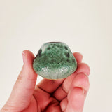 Peacock Green Mini Stoneware Vase | Amy Sanders de Melo