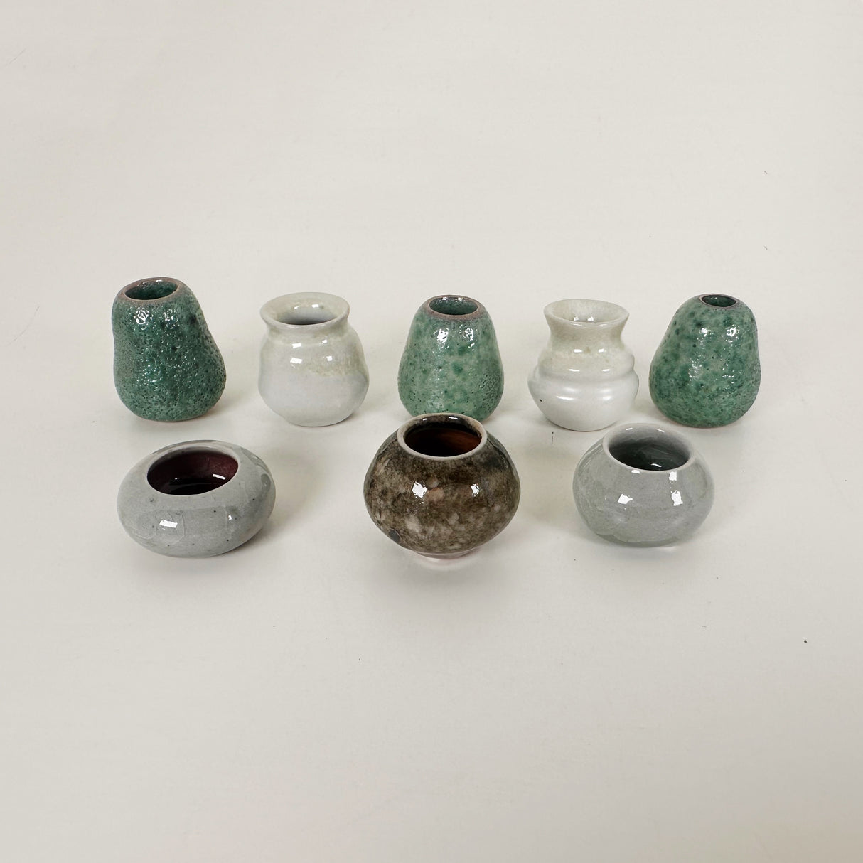 Miniature Stoneware Vases Batch #3 | Amy Sanders de Melo