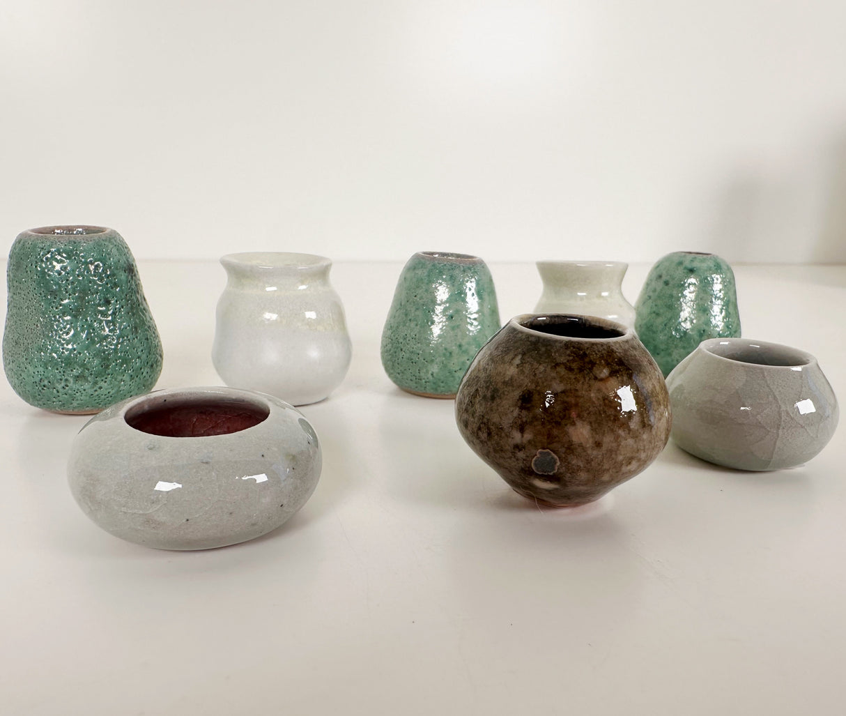 Miniature Stoneware Vases Batch #3 | Amy Sanders de Melo