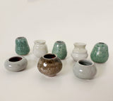 Miniature Stoneware Vases Batch #3 | Amy Sanders de Melo