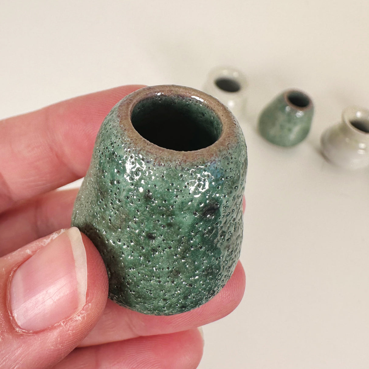 Miniature Stoneware Vases Batch #3 | Amy Sanders de Melo