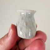 Dotted & Textured Miniature Stoneware Vases | Amy Sanders de Melo