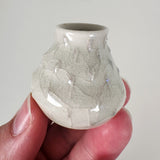 Dotted & Textured Miniature Stoneware Vases | Amy Sanders de Melo