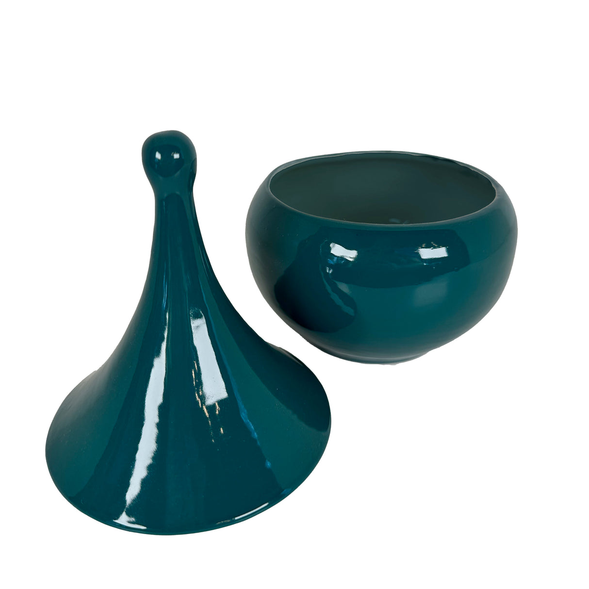 Teardrop Jars in Midnight Teal