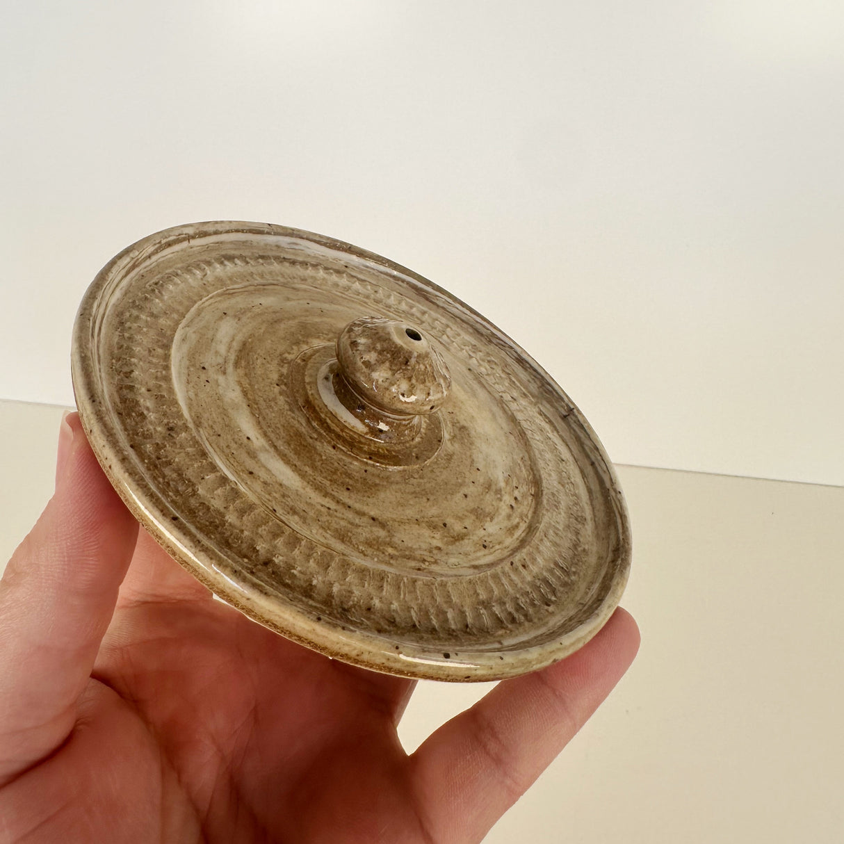 Desert Swirl Incense Holder | Pottery by Mike