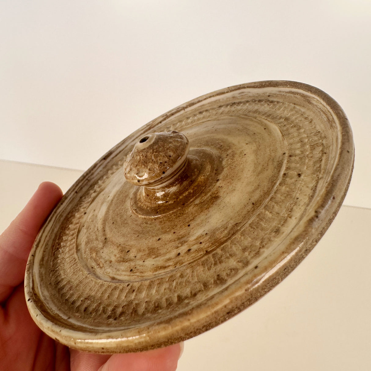 Desert Swirl Incense Holder | Pottery by Mike