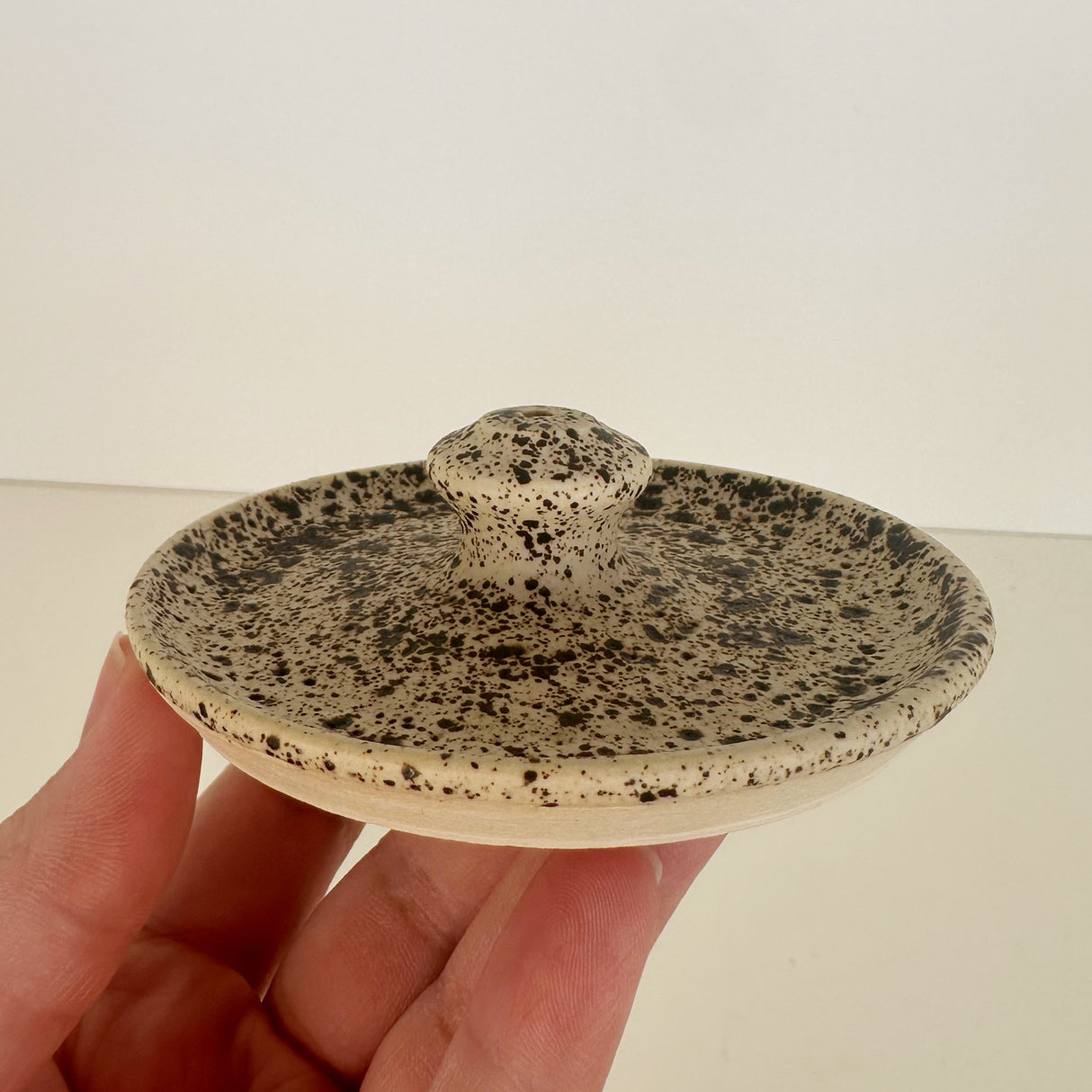 Speckled Egg Incense Holder | Pottery by Mike