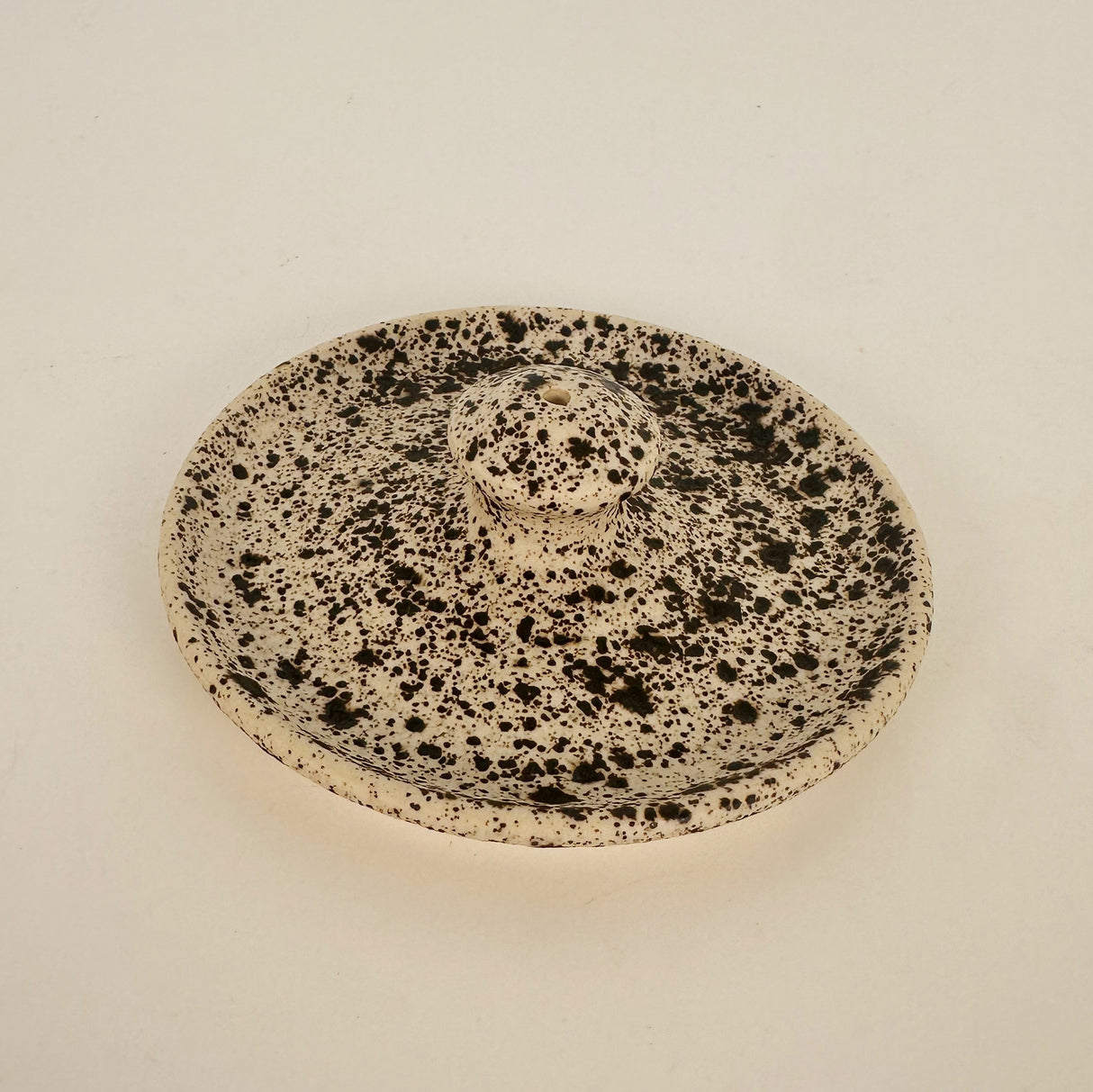 Speckled Egg Incense Holder | Pottery by Mike
