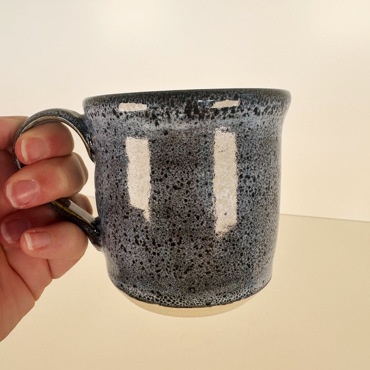 Stoney Blue Gray Mug | Pottery by Mike
