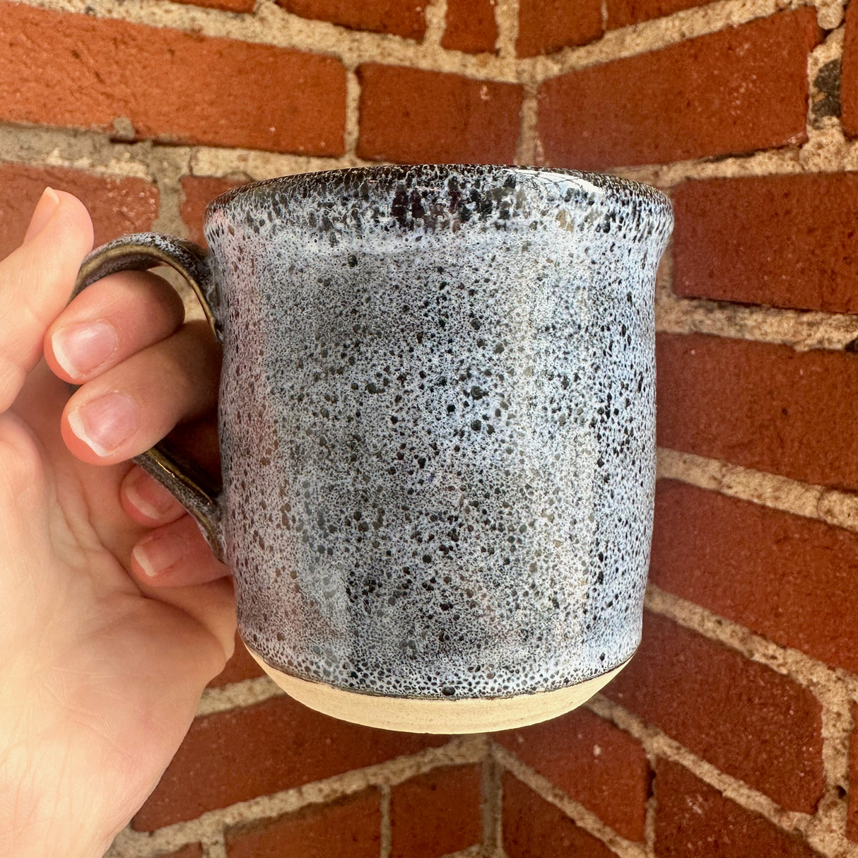 Stoney Blue Gray Mug | Pottery by Mike