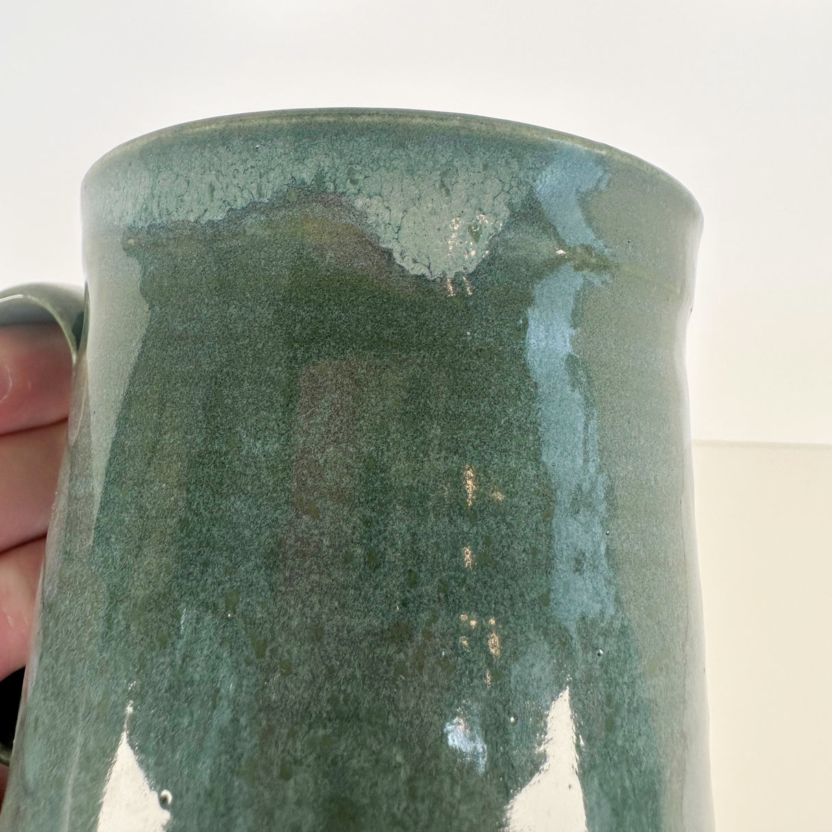 Blue Green Mug | Pottery by Mike