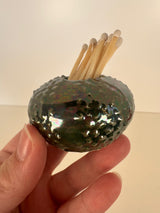 Oil Spot Match Holder and Striker | Madeleine Schmidt