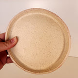 Speckled Red Concave Dish | Madeleine Schmidt