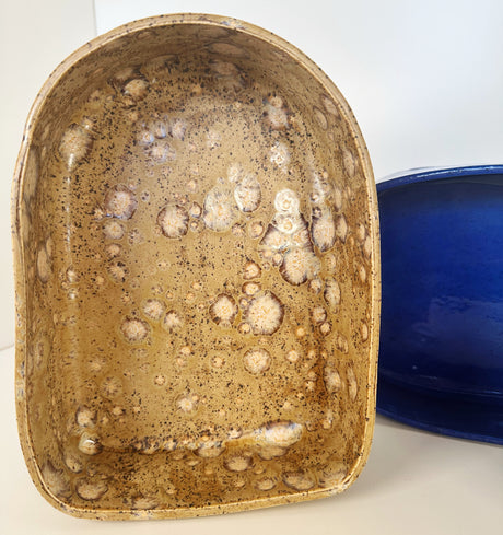 Blue and Speckled Wall Altars | Madeleine Schmidt