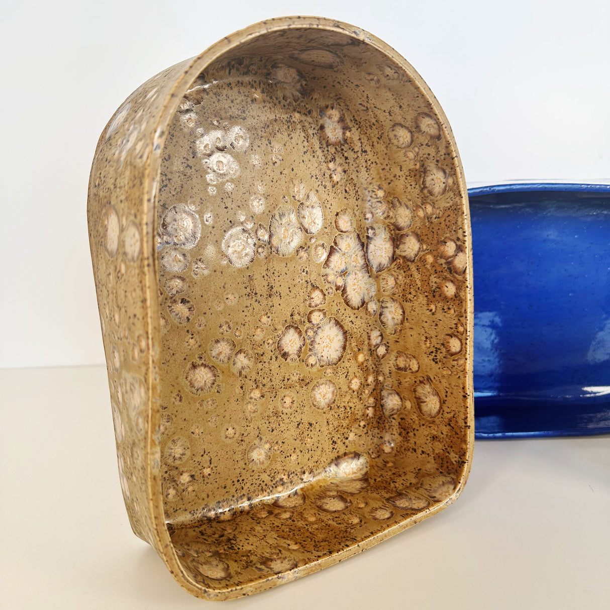 Blue and Speckled Wall Altars | Madeleine Schmidt