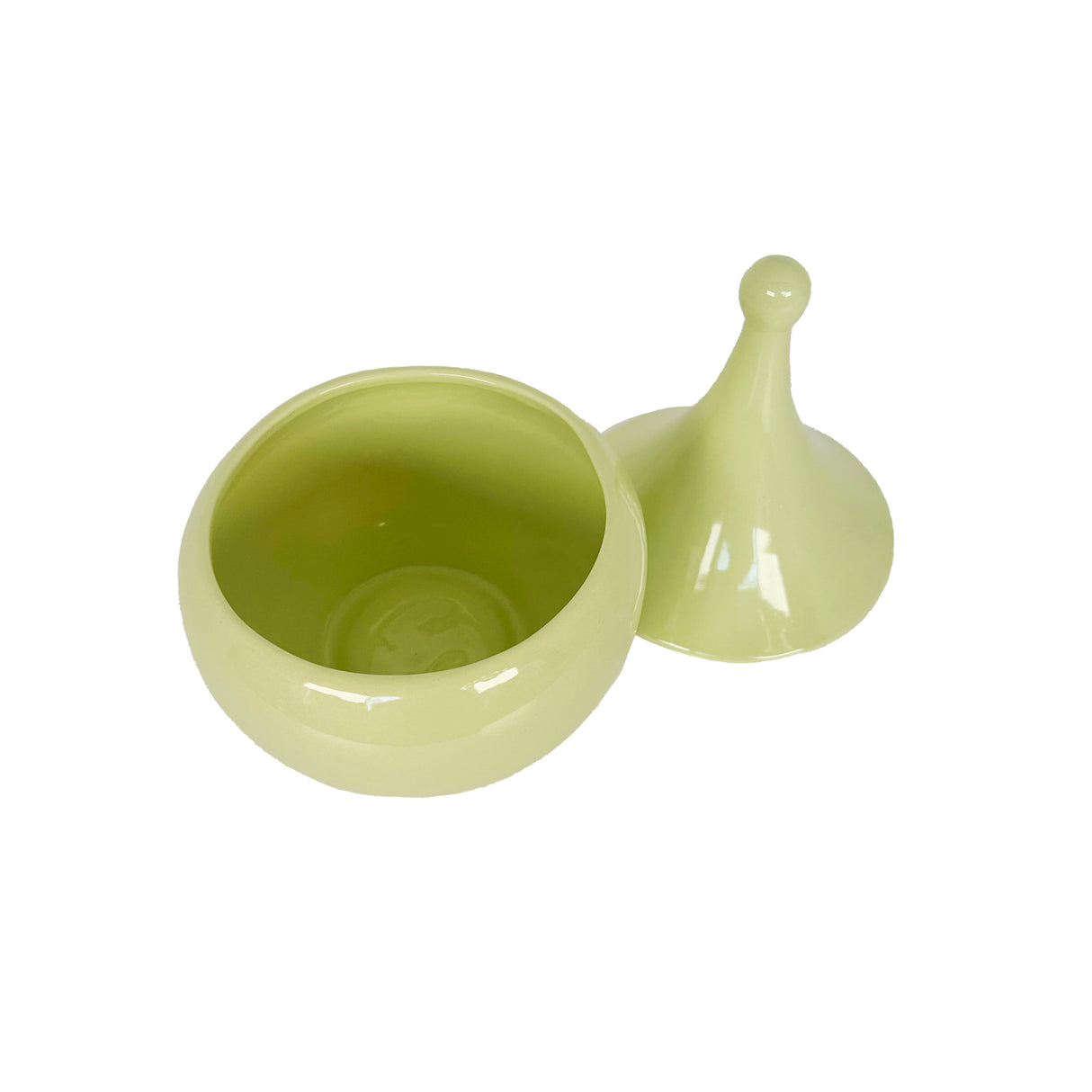 Teardrop Jars in Melon Ball