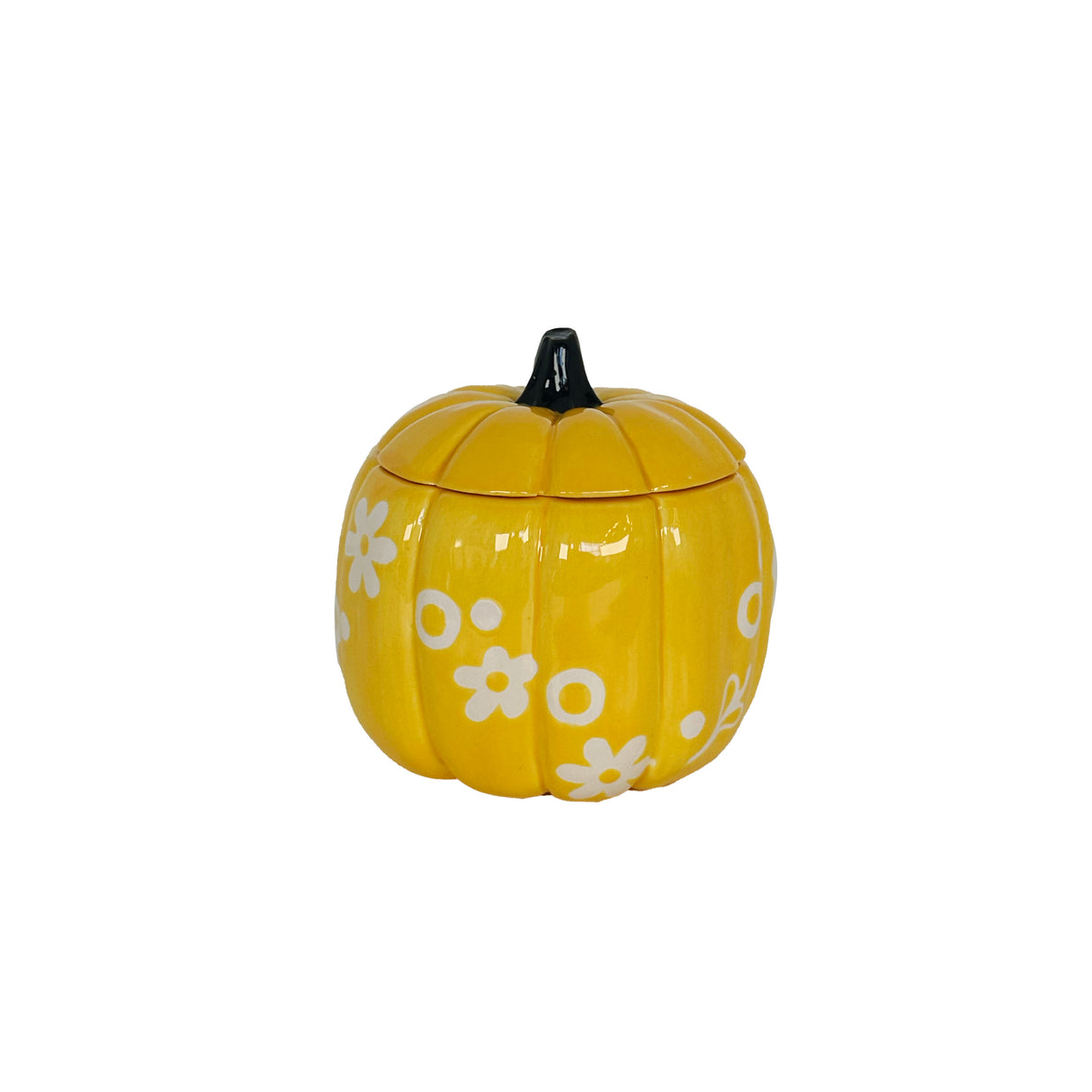 Crazy Daisy Pumpkin Jars in Dandy Yellow