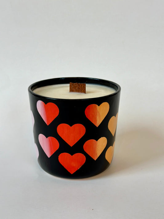Hand Painted Tumbler with Fruit Loops Candle | Made from Muck