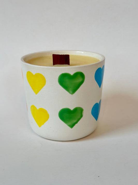 Hand Painted Tumbler with Vanilla Buttercream Crunch | Made from Muck