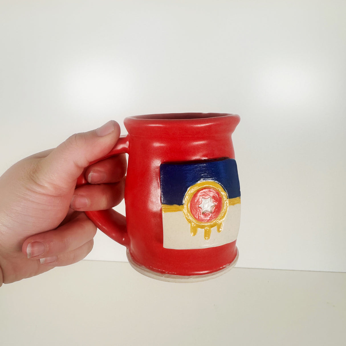 Tulsa Flag Mug | Bunnyfoot Pottery