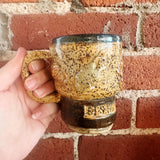 Fish Drink Tea Speckled Protest Mug | Bunnyfoot Pottery
