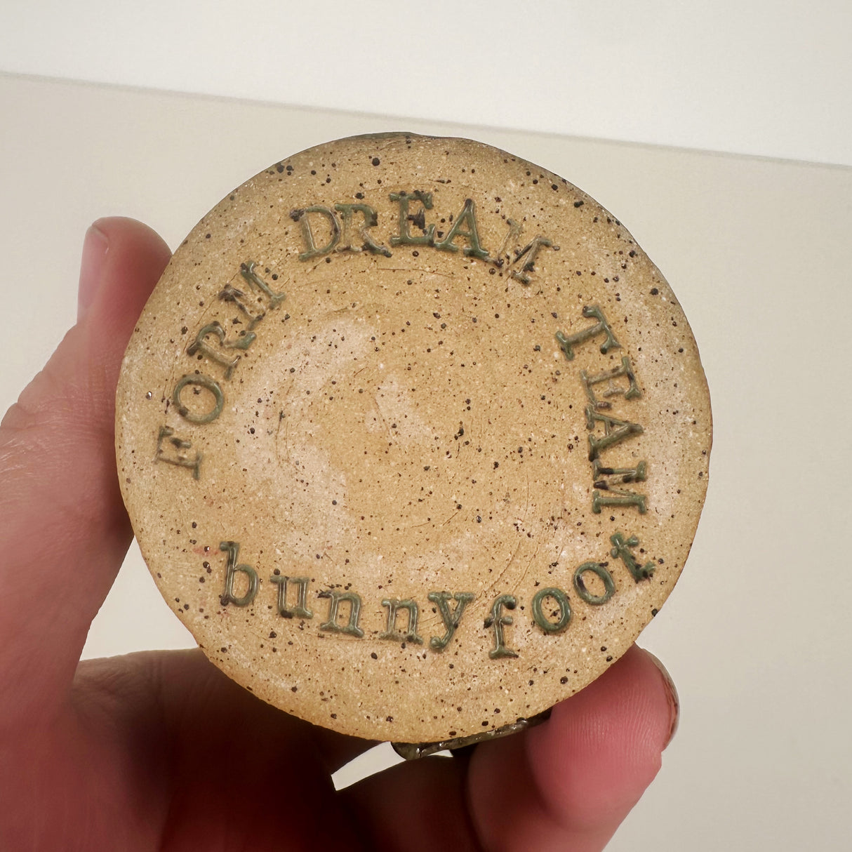 Tall Carved Swirl Protest Flower Mug | Bunnyfoot Pottery