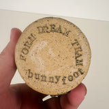 Tall Carved Swirl Protest Flower Mug | Bunnyfoot Pottery